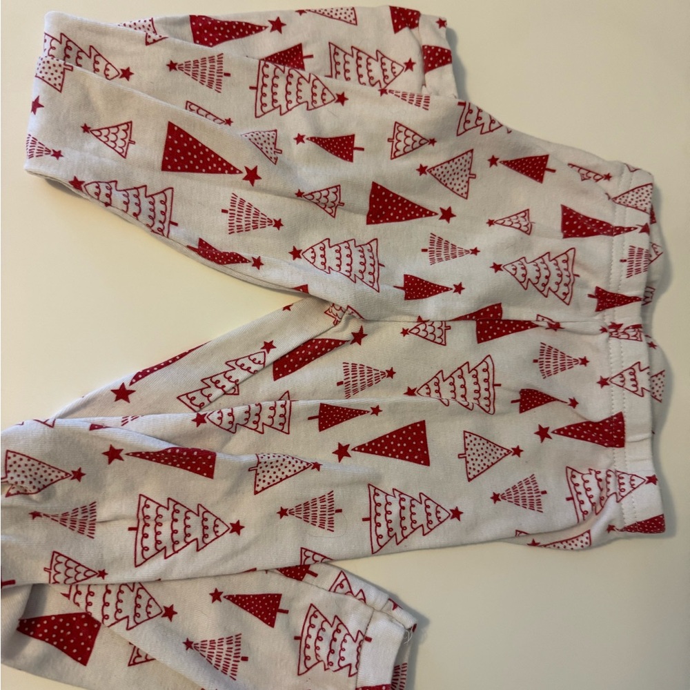 Carter's Red and White Holiday Pajama Pants
